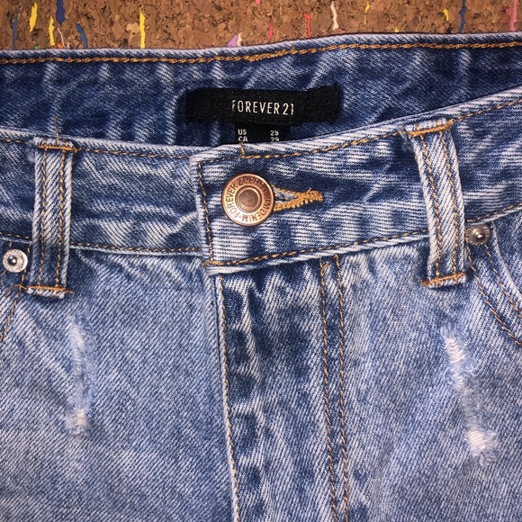 Forever 21 Denim Cutoffs - Picture 6 of 8